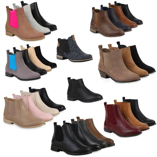 Damen stiefeletten chelsea - stiefeletten,