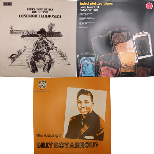 Schallplatten paket blues - 3x,