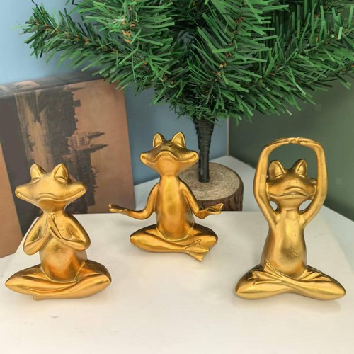 Teiliges frosch statue - 3, set