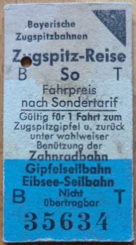 Alte edmondson fahrkarte - 1x,