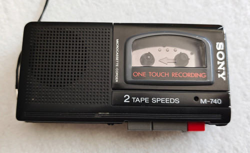 Sony 740 microcassette - m-740,