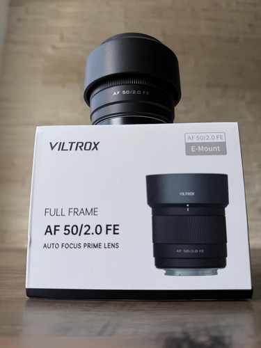 Viltrox 50mm sony - wie, neu