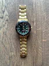 Herrenuhr Armbanduhr Festina Gold W.R. 20 BAR Diver Collection F20500