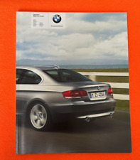 BMW 3er E92 Coupe  320 325 330 335 i d xd  Prospekt Katalog 2006