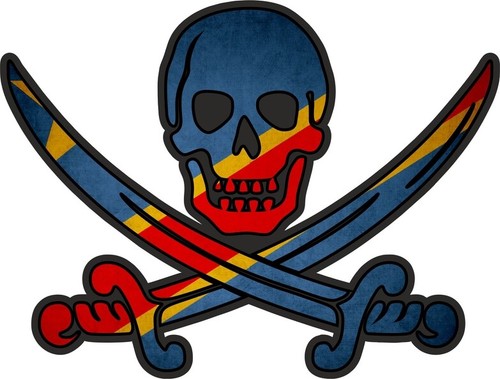 Aufkleber pirat jack rackham - pirat,