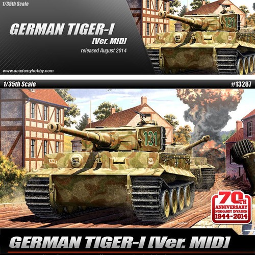 German tiger ver mid - 1/35, tiger-i