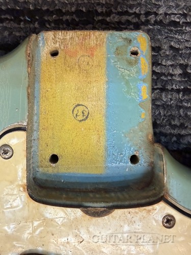 Fender mustang 1966 blue - mustang, short