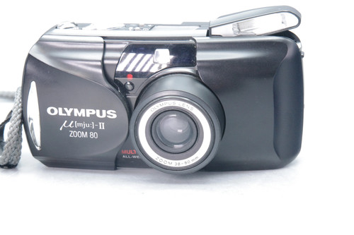 Olympus mju zoom schwarz - olympus, ii