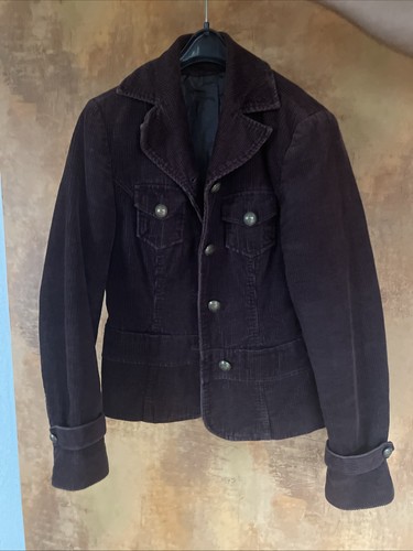 Damen cordjacke mit highlight - damen,