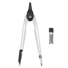 herlitz Zirkel 300001321 Metall Einstieg inkl. Etui & Ersatzminen Schule NEU OVP