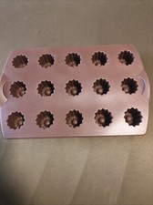 Tupperware Silikon Backform Mini Gugelhupf Braun Unbenutzt 