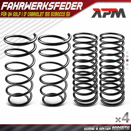 Federn fahrwerksfeder vorne - 4x,