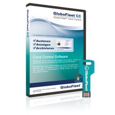 GloboFleet Card Control Software Fahrerkarte digitalem Tachograph  USBKey