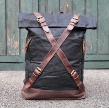 Canvas Rolltop Rucksack
