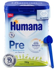 Humana Pre Anfangsmilch 4x750g