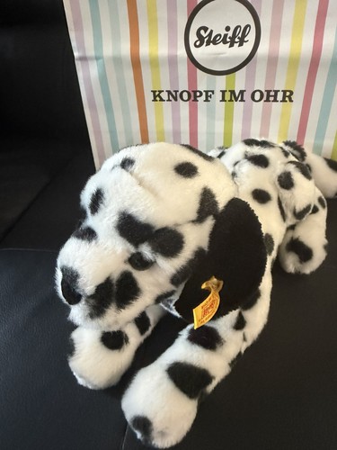 Steiff hund dalmatiner - hund,