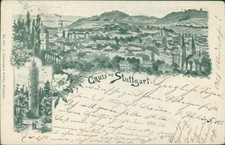 Ansichtskarte Stuttgart 1902