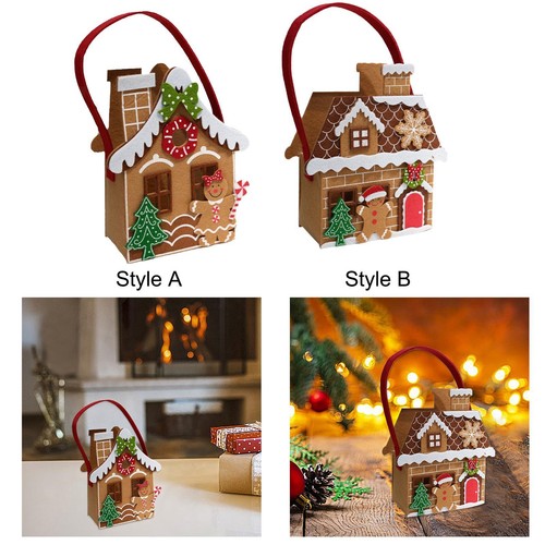 Filz lebkuchenhaus tasche - filz,
