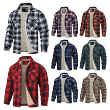 Herren Karierte Hemdjacke