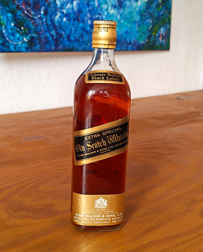 Vintage johnnie walker black - johnnie,