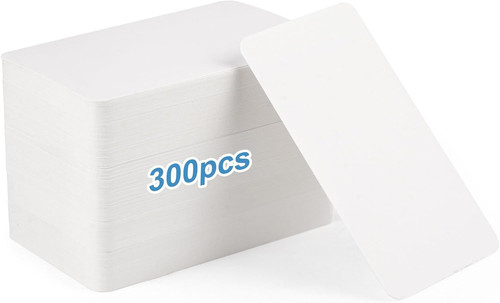 300 blanko karten 9x5 - karten, 9x5,5