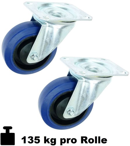 100 lenkrollen 135 kg - 2x,