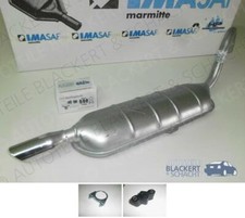 IMASAF ESD Auspuff Endtopf für Fiat 124 Spider Sport 1500+1600 1966-1972+Zubehör