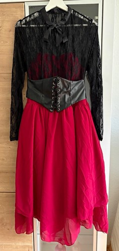 Damen kleid midi - damen,