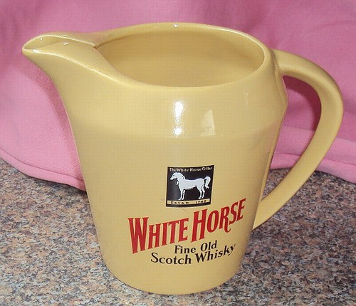 White horse whisky karaffe - white,