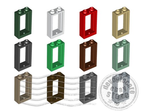 Lego 60593 fenster - fenster, vorderseite