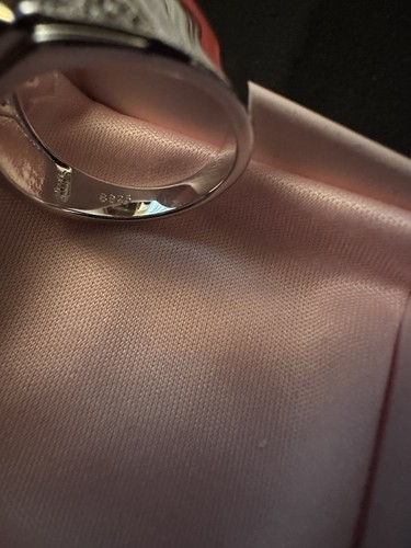 Ring aus massivem - , s925