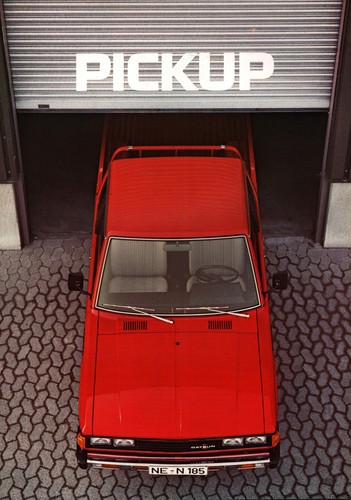 Prospekt datsun nissan pick - prospekt,