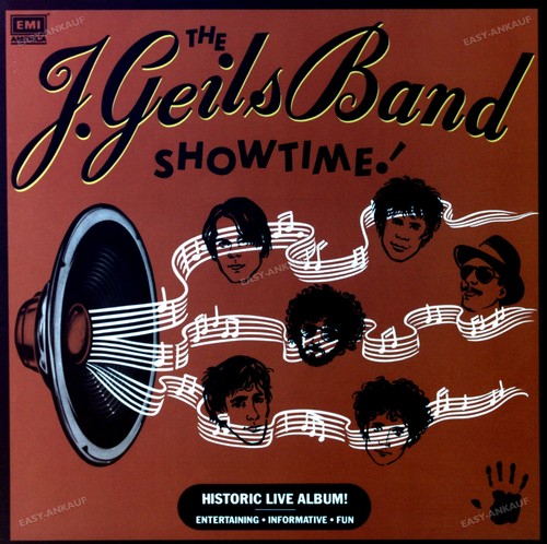 The geils band showtime - j.,