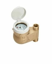 Steigrohr Hauswasserzähler kalt geeicht 3/4" 105mm QN 2,5 Wasseruhr Zähler 2025.