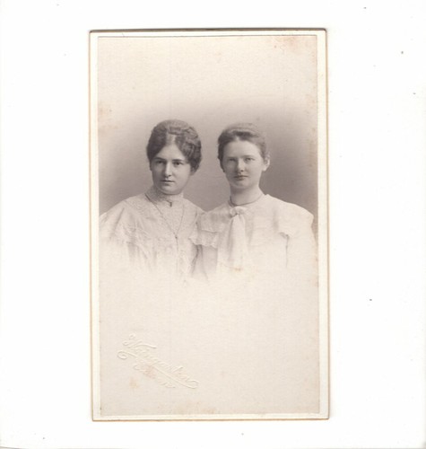 Cdv foto damenportrait essen - foto,