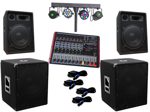 Party disco lautsprecher - dj,