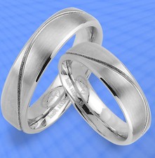 2 Trauringe Eheringe Verlobungsringe GRAVUR GRATIS JE24