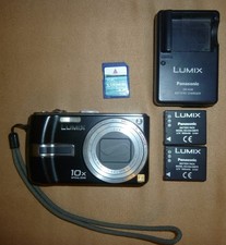 Panasonic LUMIX DMC-TZ3 Digitalkamera - Schwarz Top Zustand