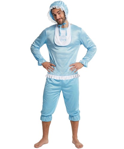 Herren baby blau kostüm - baby,