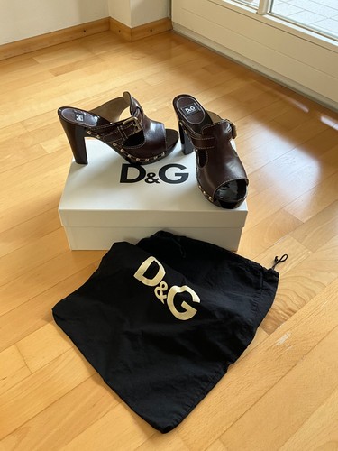 Dolce gabbana plateau clogs - plateau,