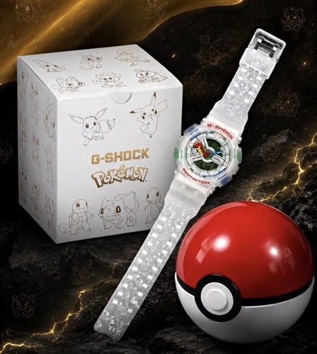 Casio shock pokemon - g-shock,