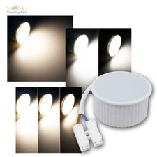 LED Modul, Leuchtmittel flach, auch Dimmbar, 230V Spot Lampe 7W Einbaustrahler