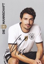 Hummels Autogrammkarte Ak DFB