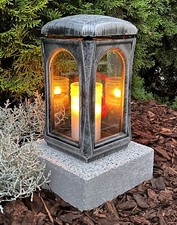 Grablaterne Sockel Grablampe