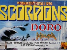 SCORPIONS - DORO  1990 TOUR -