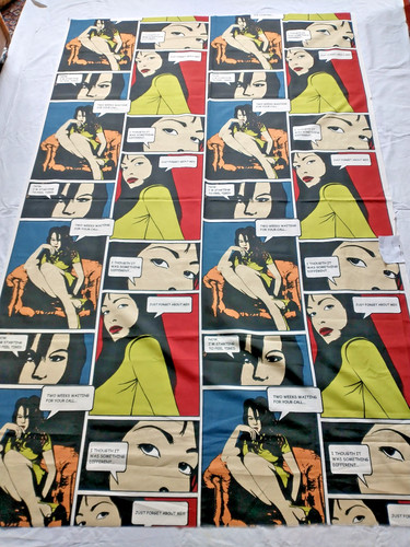 Retro pop art stoff der - retro,