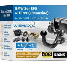 ANHÄNGERKUPPLUNG für BMW 3er