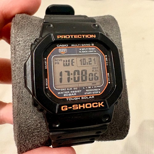 Casio shock m5610r orange - casio, gw-m5610r