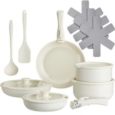 Kochtopfset Kochgeschirr Pfannenset 16 tlg. Induktion antihaft spülmaschinenfest