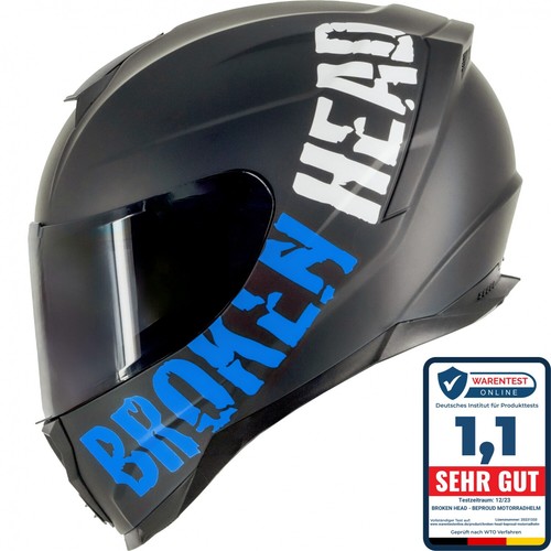 Broken head integralhelm - broken,